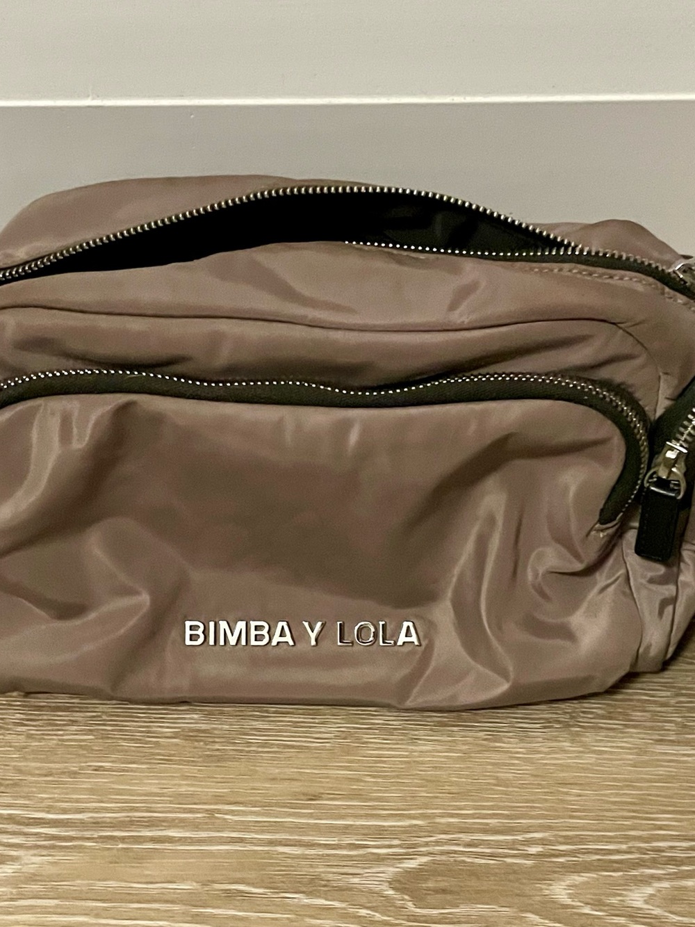 Bimba y Lola Nylon Shoulder Pocket Bag